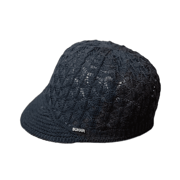 Baseball Cap Adjustable Lady's Brim Style Summer Autumn Hollow Out Beret Newsboy Flat Classic Womens Baseball Caps Black
