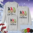 thumbnail image 4 of Rotm Christmas Clothes Matching Family Christmas Sweatshirts, Xmas Ugly Funny Jumper Long Sleeve Holiday Pullover Tops for Mom Dad Clothes Grey,3-4 Years, 4 of 7