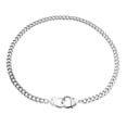 thumbnail image 3 of Bling Jewelry Mens Men's   Necklace SilverGold Tone Stainless Steel Chain 20 Inch, 3 of 3