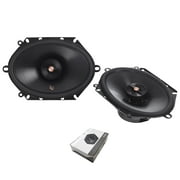 Pair of Infinity Primus PR8612cf 6" x 8" 330 Watt 2-Way Coaxial Speakers