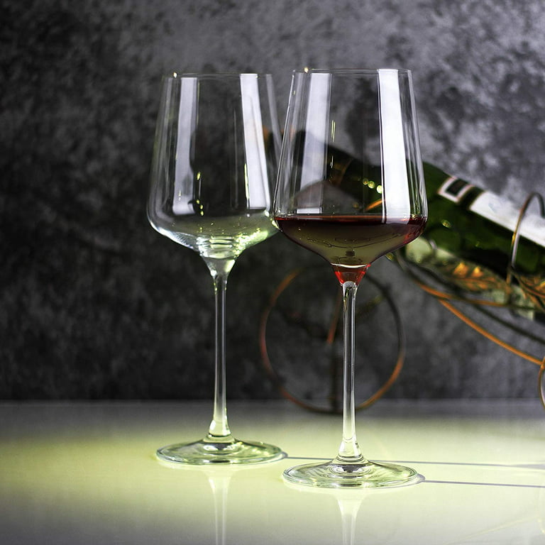 Durable Wine Glass, Lead Free Crystal Wine Tumbler, Italian