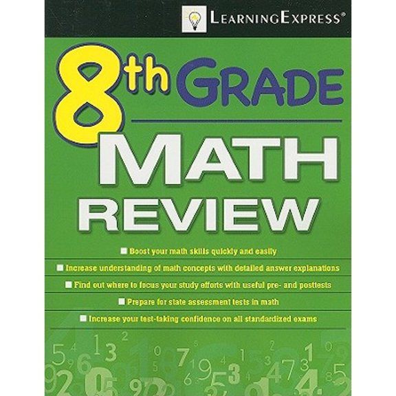 Pre-Owned 8th Grade Math Review [With Access Code] (Paperback) 1576857123 9781576857120