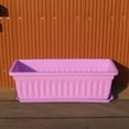 thumbnail image 1 of Balcón, cuenco para verduras, caja de plantación doméstica, cuenco grande rectangular para verduras, jardinería, maceta creativa de resina de plástico, 1 of 1