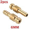 thumbnail image 1 of 6mm Gas & Water Male Adapter Quick Connector 2x Fit for TIG Welding Torch Intake, 1 of 1
