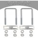 thumbnail image 2 of Pernos en U Pernos en U cuadrados, 70 x 110 mm Pernos en U de acero inoxidable, Perno en U M8 con tuerca y arandela para placa de marco, Perno en U M8 para fijar tablas y tuberías (70 x 110 mm), 2 of 5