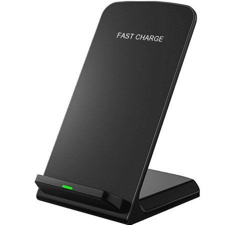 UrbanX Wireless Charger Stand, Certified for iPhone 8, 15W Fast-Charging (No AC Adapter)