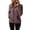 Purple-02, variant on Perfectbot Women's Full-Zip Fleece Jacket - Cozy Sherpa Stand Collar Warm Fall Winter Outerwear