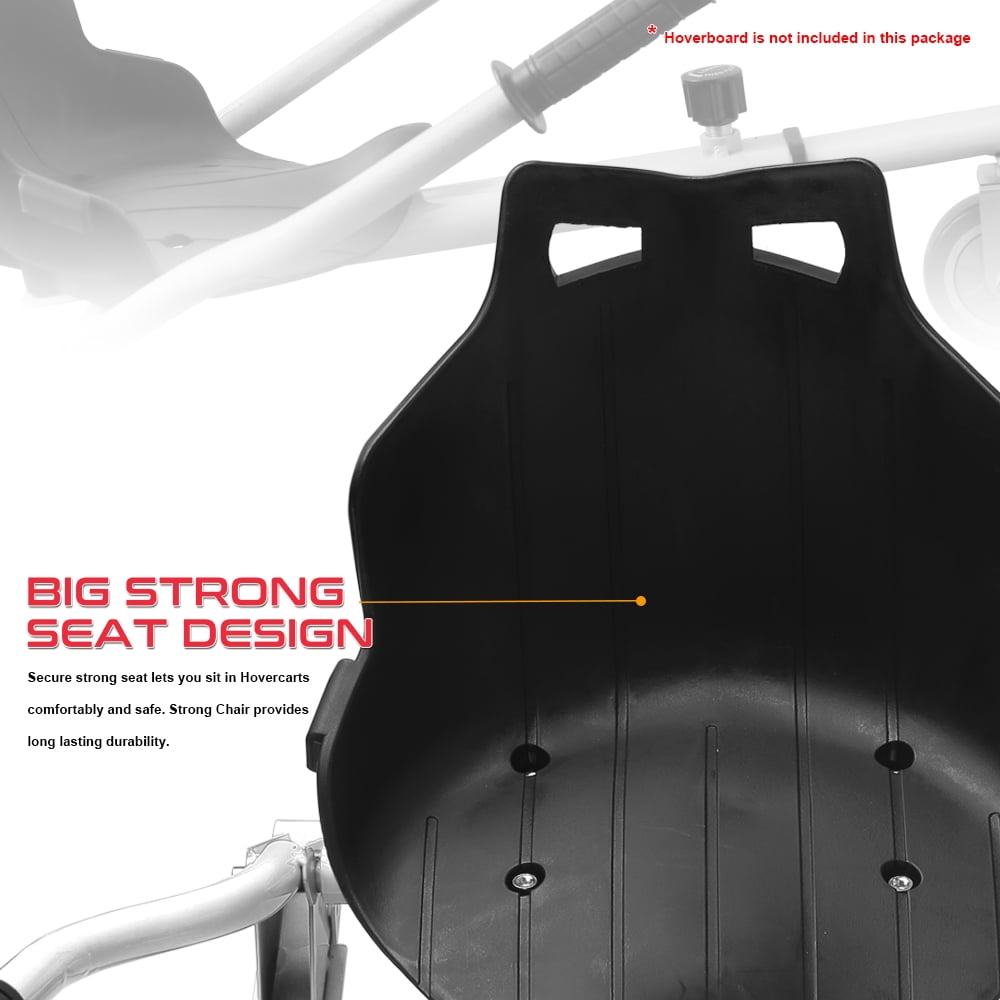 Hoverboard Seat Attachment Accessory Go Kart Hoverkart Hovercart for Hoverboard self-stabilizing Scooter Adjustable