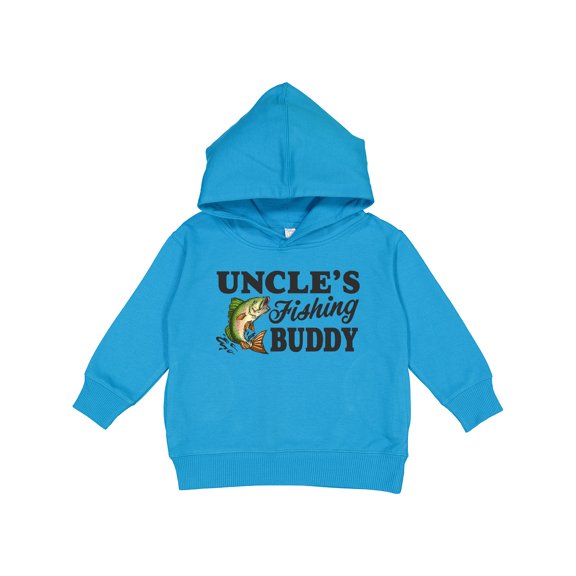 Inktastic Uncle's Fishing Buddy Toddler Hoodie