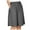 A1-Grey, variant on Knee Length Shorts for Women Dressy Casual Summer Loose Wide Leg Bermuda Shorts High Waisted Beach Vacation Outfits Black, S