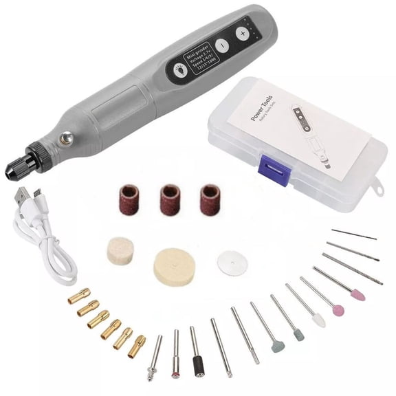 Comprehensive 5-Speed Rotary Tool Set for Drilling, Grinding, and Engraving Various Materials Tool