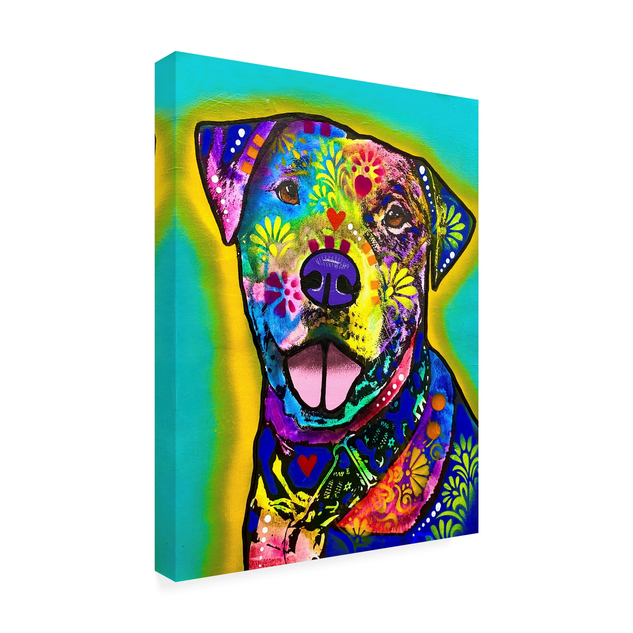 Canvas Wall Art - Dean Russo 'Laugh' Wall Art for Living Room, Bedroom, or Office Décor by Trademark Fine Art - 24 x 32 Inches