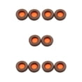 thumbnail image 2 of crativent Ear Pads Cushions Head-mounted Gaming Round Protective Sponge On-ear Accessories Replacement for Hehs2.0 Brown 5Set, 2 of 6