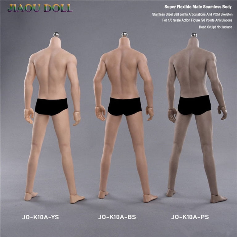 JIAOU DOLL 1/6 Male Nude Seamless Body Action Figure in Natural JIAOU DOLL 1/6 Male Nude Seamless Body Action Figure in Natural