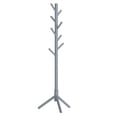 thumbnail image 1 of Perchero VASAGLE URCR04GY de madera maciza, 1 of 6