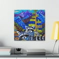 thumbnail image 4 of Raccoon in Fauvism - Canvas, 4 of 10