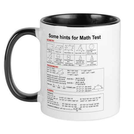 

CafePress - Math Equations Mug Mugs - Ceramic Coffee Tea Novelty Mug Cup 11 oz