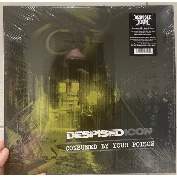 DESPISED ICON CONSUMED BY YOUR POISON (RE-ISSUE + BONUS 2022) (LTD. YELLOW-TRANSP. BLUE MARBLED LP+CD)