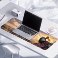 thumbnail image 2 of WISHTIME Desk Pad Protector, Mouse Pad, Office Desk Mat, Non-Slip Rubber Desk Blotter, Laptop Desk Pad, Waterproof Desk Writing Pad for Office and Home (31.5" x 11.8" x 0.08)Dusk, 2 of 8