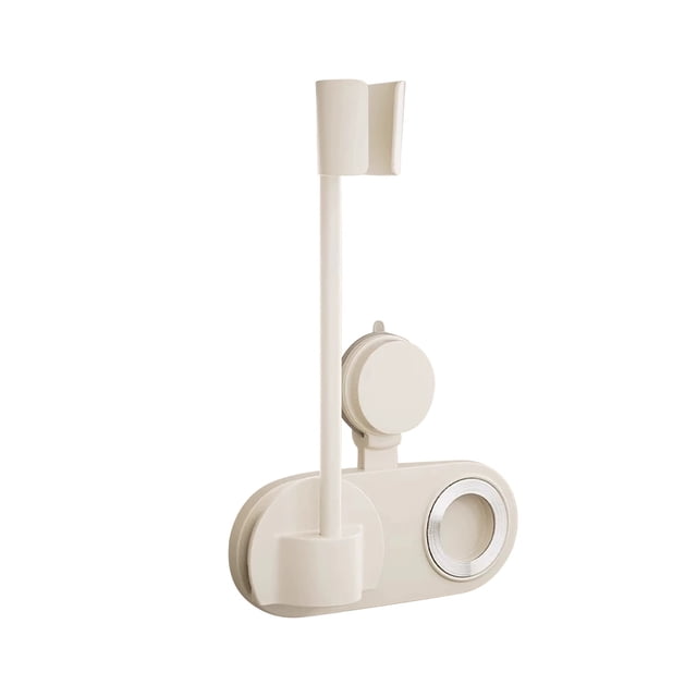 Suction Cup Hair Dryer Bracket, Wall Mounted Bathroom Storage Rack, Non Perforated Hair Dryer Holder for Easy Install, Multifunctional Wall Organizer for Hair Tools Bathroom Accessories