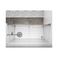 thumbnail image 5 of Elegant Kitchen & Bath SD202-6076BNK 60 x 76 in. Darwin Frameless Shower Door, Brushed Nickel, 5 of 8