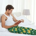 thumbnail image 5 of Bixox Men's Tropical Fruit Patterned Pajama Pants with Pockets Lounge Clothes for Home, 5 of 5