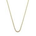 thumbnail image 1 of Cadena Torzal 1.5 mm 50 cm Oro Sólido 14k, 1 of 7