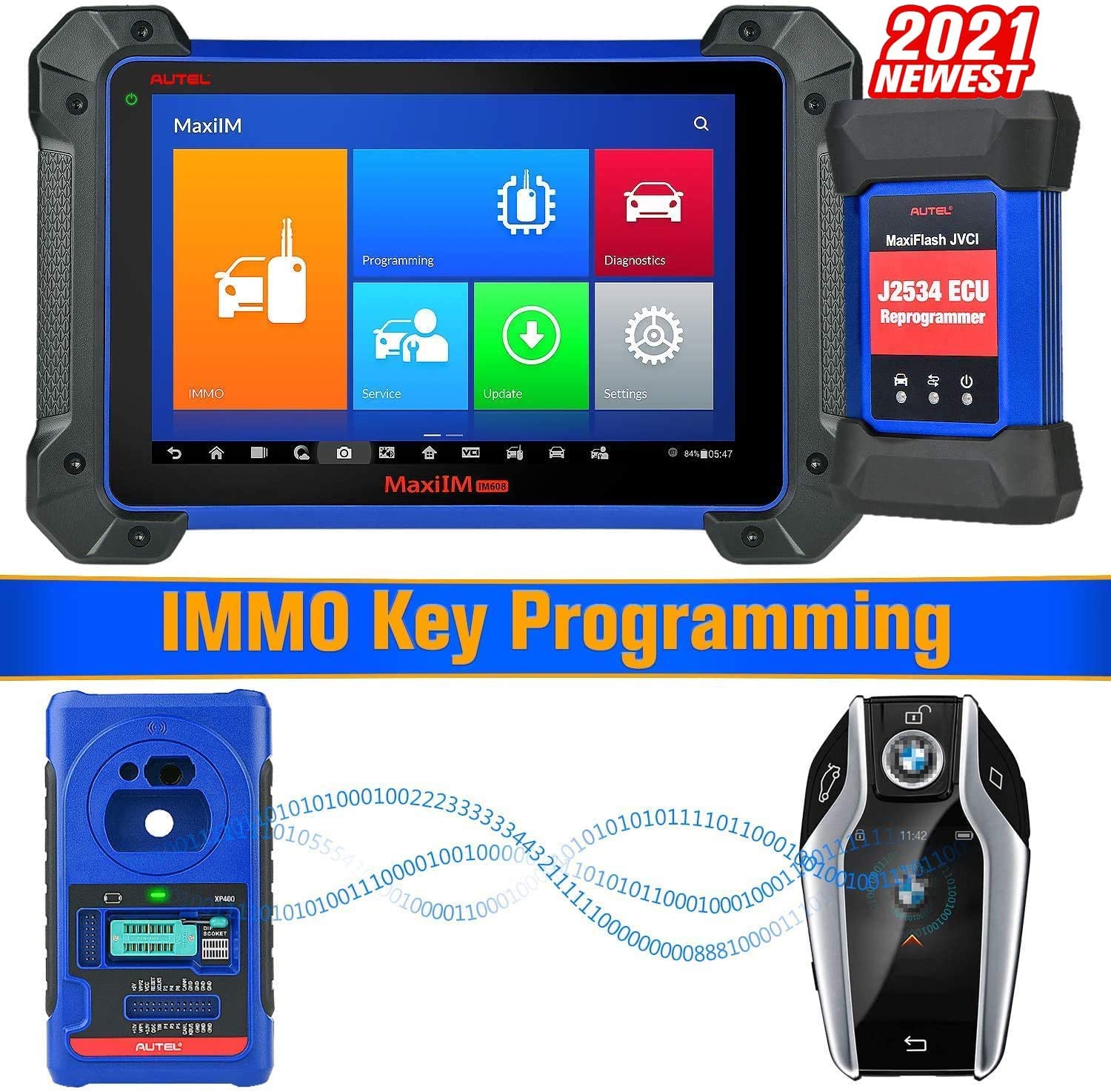 Autel MaxiIM IM608 Automotive Programming Tool with IMMO & Key
