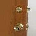 thumbnail image 4 of Design House 728113 Plaza Deadbolt and Knob Combo, Polished Brass, 4 of 16