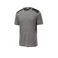 thumbnail image 3 of Sport-Tek Â PosiCharge Â Tri-Blend Wicking Draft Tee. ST410, 3 of 4