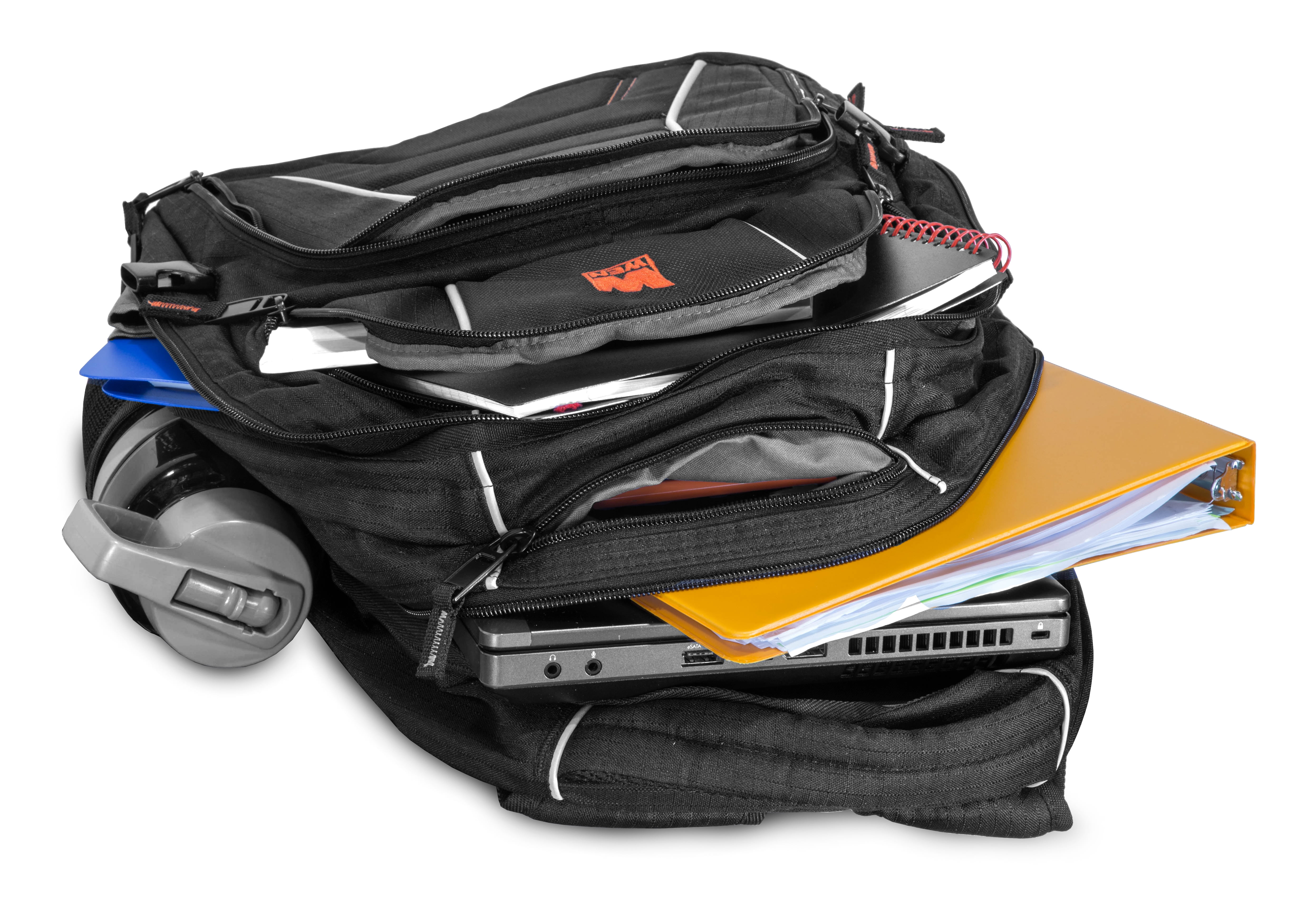 WEN Four-Compartment Heavy Duty Backpack with Laptop Storage