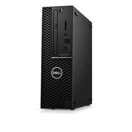 Restored Dell Precision 3431 SFF Workstation Desktop | Core i7 - 9700 - 256GB SSD Hard Drive - 32GB RAM | 8 cores @ 4.7 GHz Win 11 Pro Black (Refurbished)