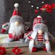 thumbnail image 2 of La muñeca del sombrero de celosía navideña decora el peluche del elfo enano decora la Navidad B, 2 of 5
