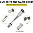 thumbnail image 3 of Adjustable Trailer Hitch, Fit for 2 Inch Receiver, 4/-Inch Drop/Rise, Aluminum Drop Hitch, 20000 LBS GTW - Tow Hitch for Trailer, Stainless Steel Tow Balls (2" & 2-5/16") with Double Locks, 3 of 9