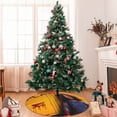 thumbnail image 5 of Lsque Chucky Print Christmas Tree Skirt, Tree Skirt with Ties or Velcro, Perfect for Holiday Decorations, Halloween, and New Year-48", 5 of 7