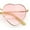 Gold - Pink, variant on Iconic Cute Womens Heart Shape Simple Metal Rim Lolita Sunglasses Gold - Pink Purple