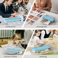 thumbnail image 6 of 10-Sheet Laminator Machine A4 A5 A6 Document Photo Laminating with Fast Warm-Up for Office Home Use Blue, 6 of 6
