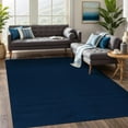 thumbnail image 3 of Beverly Rug Non-Slip Machine Washable 8 x 10 Navy Indoor Area Rugs, 3 of 9