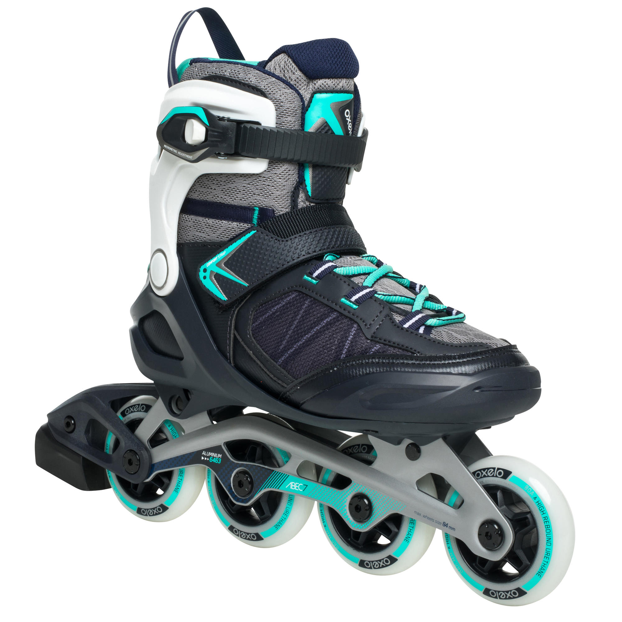 OXELO by DECATHLON - Oxelo FIT500, Inline Fitness Skates, Women's