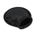 thumbnail image 1 of Bolsa de limpiador de bolas de golf con clip colgante, almacenamiento, 10x10 cm, lana alineada para ejercicio, bolsillo portátil para hombres mujeres negro, 1 of 8