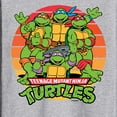 thumbnail image 3 of Teenage Mutant Ninja Turtles - Retro Sunset Circle - Men's Long Sleeve T-Shirt, 3 of 5