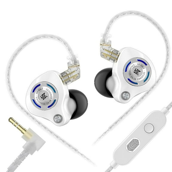 QHUDLV Gale Gaming Headset, HiFi Wideband Dynamic Drivers, Dual Microphones 7.1 Stereo, Esports Wired In-Ear Earphones for PC Gamers