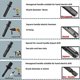 thumbnail image 5 of Partidor de LeñA Partidor de Madera Simple Broca ExtraíBle Taladro EléCtrico de Alta Resistencia Destornillador Broca Partidora de LeñA, 5 of 5