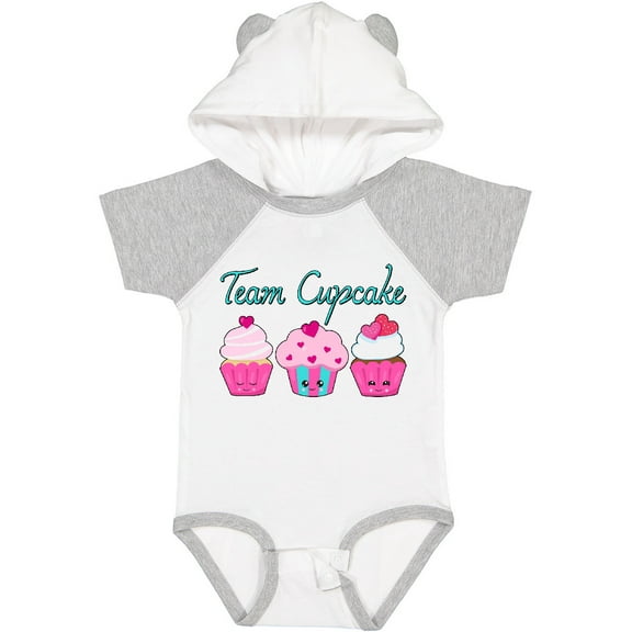 Inktastic Team Cupcake Happy Cupcakes Boys or Girls Baby Bodysuit