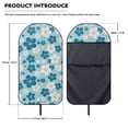 thumbnail image 6 of XYZCANDO Cherry Blossoms Car Seat Towel Cover Anti-Sweat Design, Suitable for Truck Seat Van Bucket Seat, Car Seat Cover Protector Front Seats, for Vehicle Cars, 6 of 6