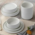thumbnail image 7 of Noritake ColorTex Stone White 12-Piece Dinnerware Set, Service for 4, 7 of 7