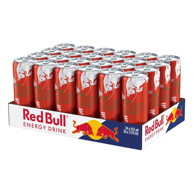 Red Bull Energy Drink, Watermelon Flavor, 12 Fl Oz, Case of Red Bull Energy Drink, Watermelon Flavor, 12 Fl Oz, Case of