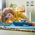 thumbnail image 2 of LEGO City Police Boat Chase Building Toy for Kids - Pretend Play Set for Boys & Girls, Ages 6+ - Building Blocks W/ 2 Floating Boat Toys for Playtime & Bath Time - Gift Idea for Birthdays- 60456, 2 of 6