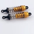thumbnail image 4 of 4Pcs Metal Shock Absorber Damper Replacement Accessory Fit for 144001 1/14 RC Drift Racing Car Parts,Yellow, 4 of 6