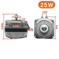 thumbnail image 5 of Cooling Motor For Refrigerator Compressor Condenser - Copper - Aluminum Coil, 5 of 7